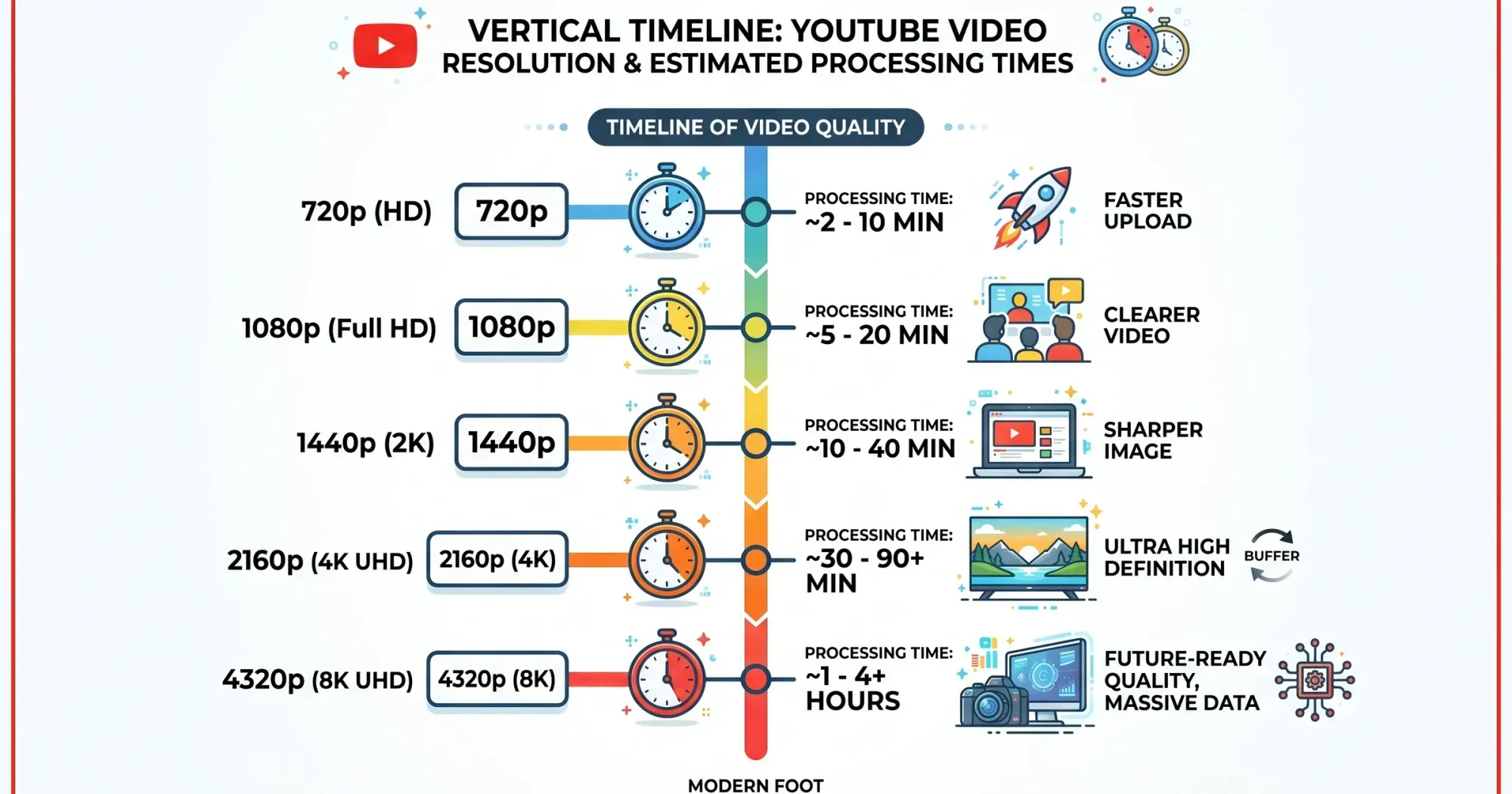 Content creator preparing a video file for upload to YouTube on a laptop