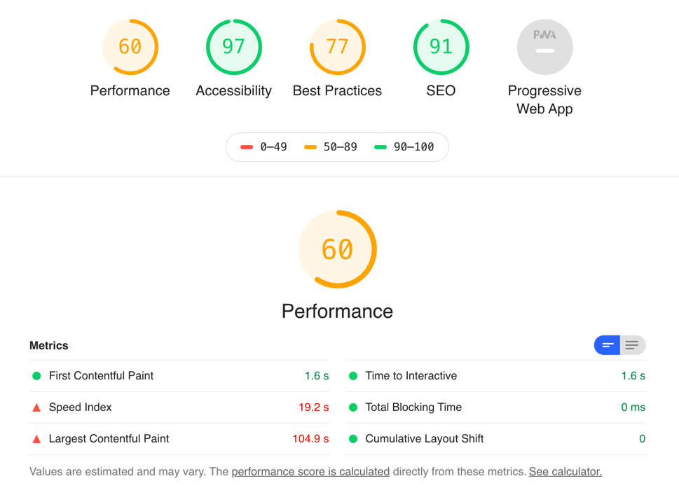 Framehole: PageSpeed 6.0 loophole for easy perfect score