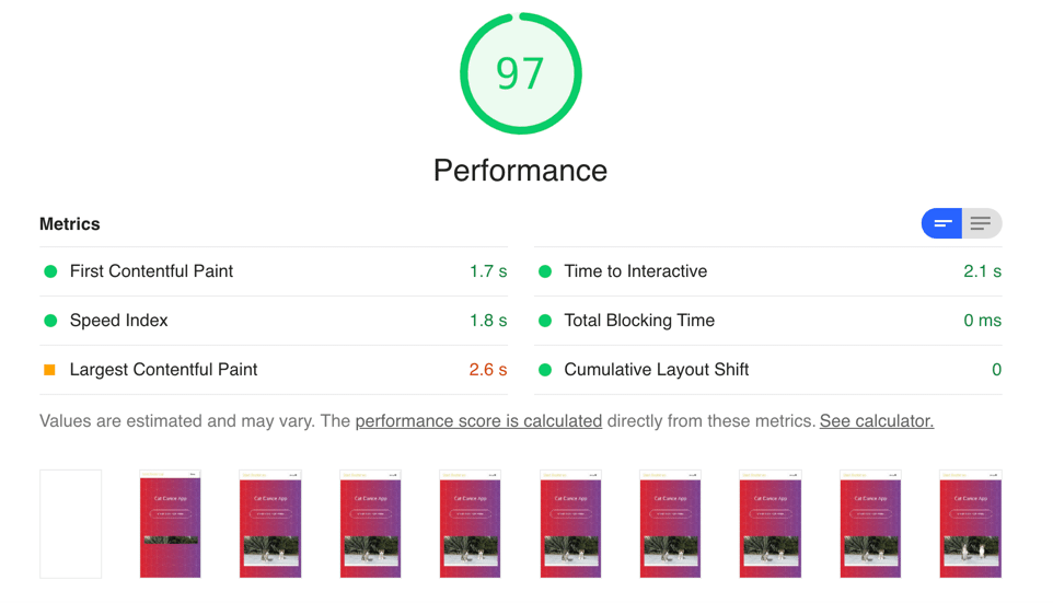 Framehole: PageSpeed 6.0 loophole for easy perfect score