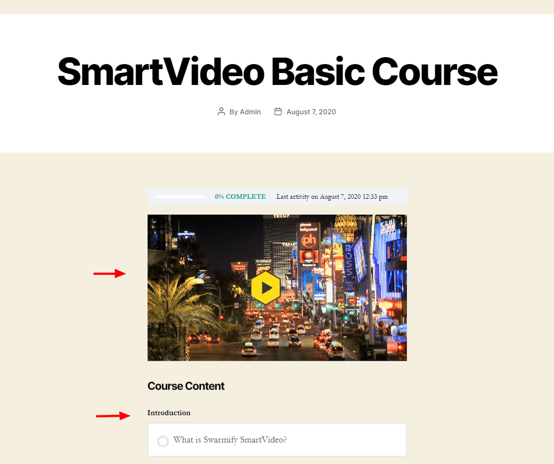 swarmify learndash basic course