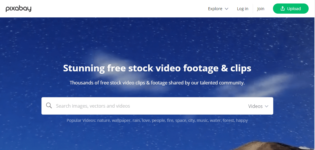 Pixabay free stock video footage and clips