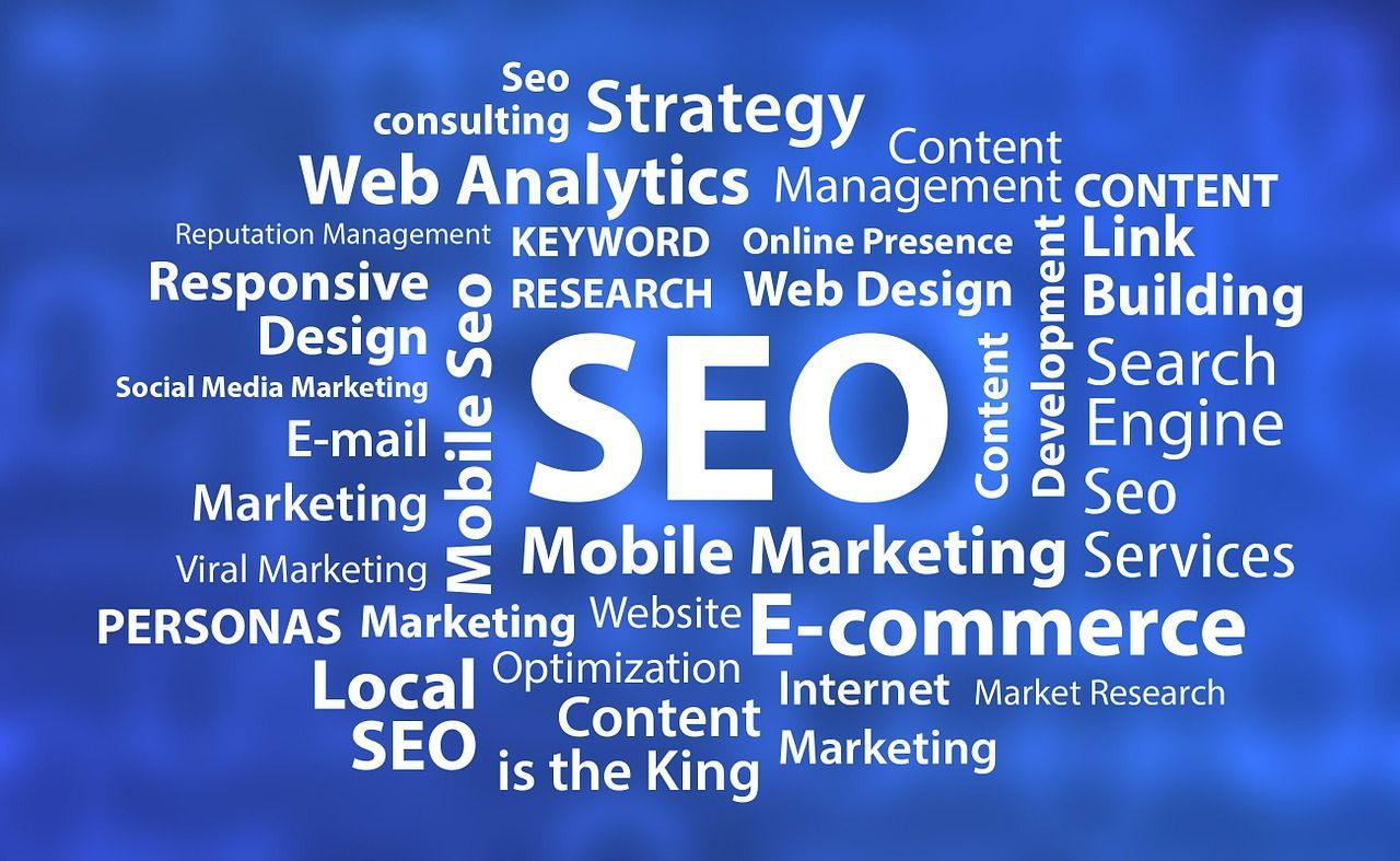 SEO word cloud