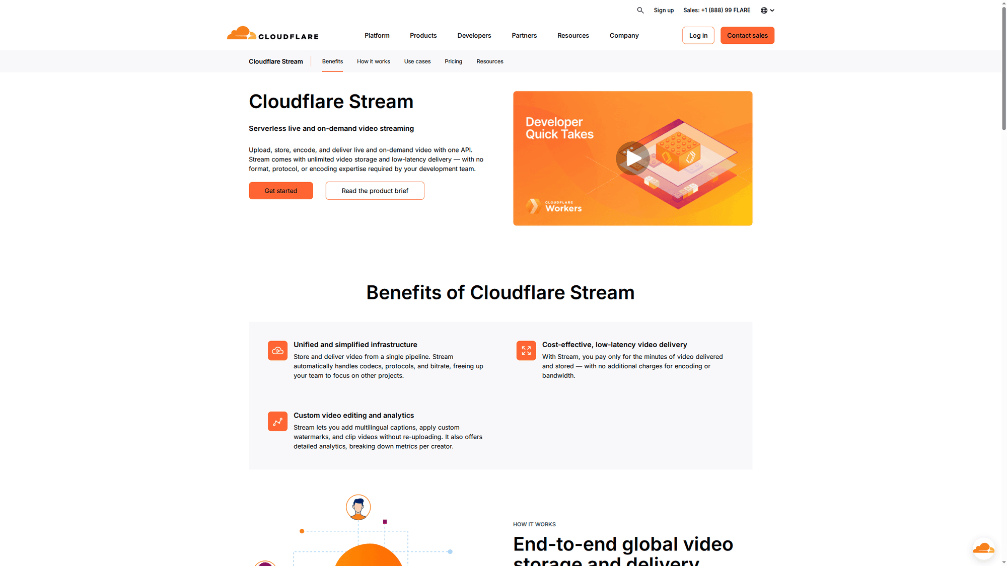 cloudflare stream homepage