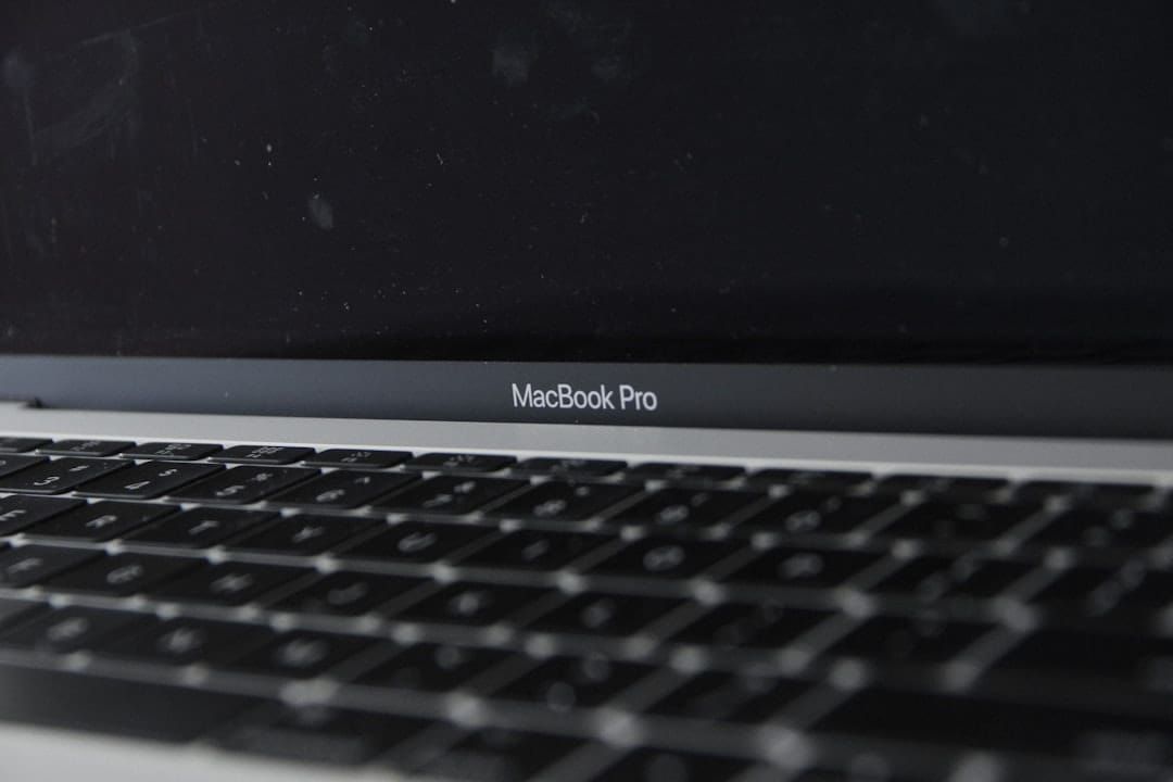 Laptop showing a clean, ad-free video embed on a business website