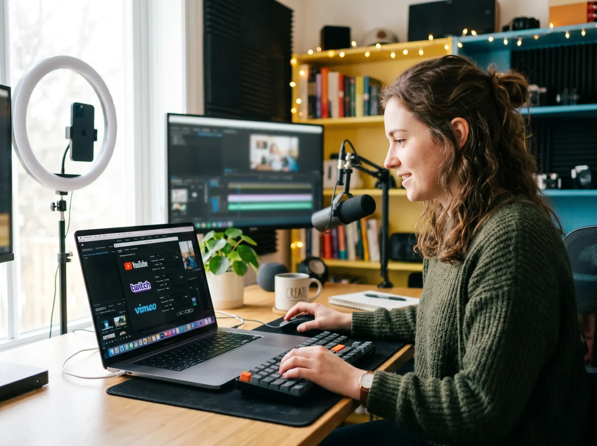 Video editing timeline software