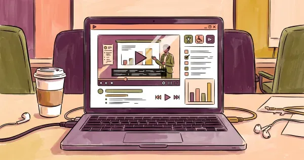 Person using assistive technology on a computer, representing digital accessibility and inclusive web design