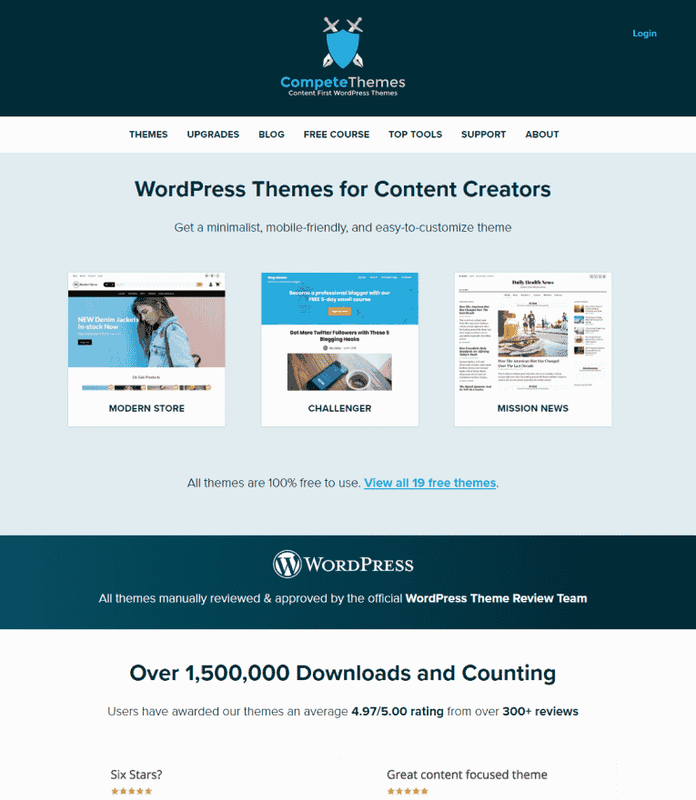 compete-themes-screenshot CloudCareWP WordPress maintenance